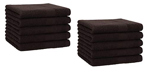 Betz 10 Stück Gästehandtücher Premium 100% Baumwolle Gästetuch-Set 30x50 cm Farbe Dunkelbraun Betz 10 Stück Gästehandtücher Premium 100% Baumwolle Gästetuch-Set 30x50 cm Farbe Dunkelbraun von Betz