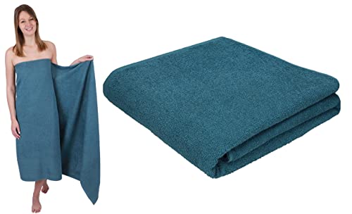 Betz 2 Stück Badetücher groß XXL Berlin Größe 100 x 200 cm Badetuch Saunatuch 100% Baumwolle Farbe taubenblau - Berlin Betz 2 Stück Badetücher groß XXL Berlin Größe 100 x 200 cm Badetuch Saunatuch 100% Baumwolle Farbe taubenblau - Berlin von Betz
