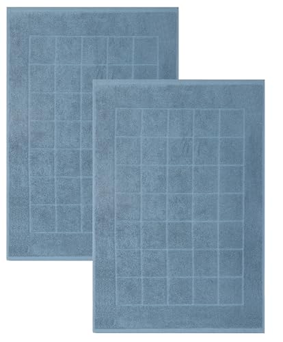 Betz 2 Stück Badvorleger Berlin Größe 50x70 cm 100% Baumwolle Badematte Badteppich Duschvorlage Qualität 650 g/m² Farbe taubenblau Betz 2 Stück Badvorleger Berlin Größe 50x70 cm 100% Baumwolle Badematte Badteppich Duschvorlage Qualität 650 g/m² Farbe taubenblau von Betz