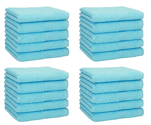 Betz 20 Stück Premium Seifetücher- Seiftuch - Handtücher-Set - Händehandtücher - 30 x 30cm Farbe türkis Betz 20 Stück Premium Seifetücher- Seiftuch - Handtücher-Set - Händehandtücher - 30 x 30cm Farbe türkis von Betz