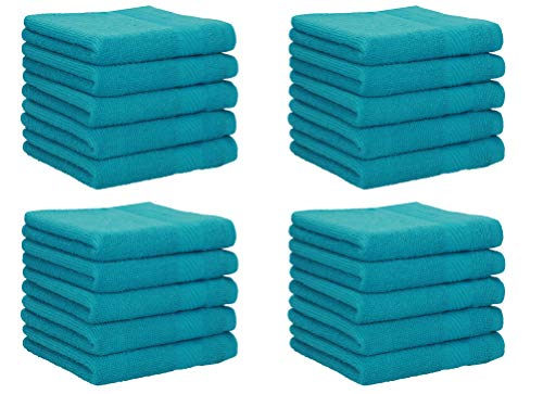 Betz 20 Stück Seiftücher NEAPEL 100% Baumwolle Größe 30x30 cm Farbe Petrol Betz 20 Stück Seiftücher NEAPEL 100% Baumwolle Größe 30x30 cm Farbe Petrol von Betz