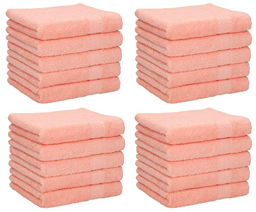 Betz 20 Stück Seiftücher NEAPEL 100% Baumwolle Größe 30x30 cm Farbe apricot Betz 20 Stück Seiftücher NEAPEL 100% Baumwolle Größe 30x30 cm Farbe apricot von Betz