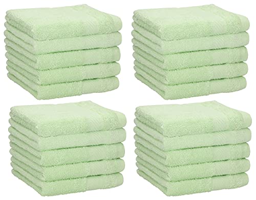 Betz 20 Stück Seiftücher Seiftuch Seiflappen Palermo 100% Baumwolle Größe 30x30 cm Farbe Grün Betz 20 Stück Seiftücher Seiftuch Seiflappen Palermo 100% Baumwolle Größe 30x30 cm Farbe Grün von Betz
