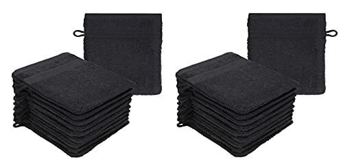 Betz 20 Stück Waschhandschuhe Waschlappen Premium Größe 16x21 cm 100% Baumwolle Farbe Graphit Betz 20 Stück Waschhandschuhe Waschlappen Premium Größe 16x21 cm 100% Baumwolle Farbe Graphit von Betz