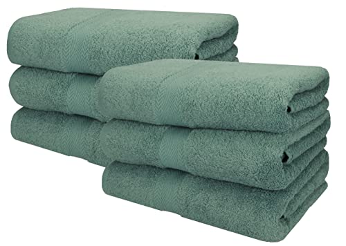 Betz 6 Stück Saunatücher XXL Badetuch Liegetuch Strandlaken Saunahandtuch Premium Frottee 100% Baumwolle Größe 70 x 200 cm Farbe tannengrün Betz 6 Stück Saunatücher XXL Badetuch Liegetuch Strandlaken Saunahandtuch Premium Frottee 100% Baumwolle Größe 70 x 200 cm Farbe tannengrün von Betz