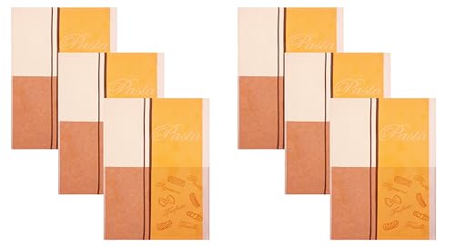 Betz 6er Set Geschirrtücher Geschirrhandtuch Gläsertuch 100% Baumwolle Italy Nudeln Gläsertücher Küchentuch Handtuch Größe 50 x 70 cm Farbe: gelb von Betz