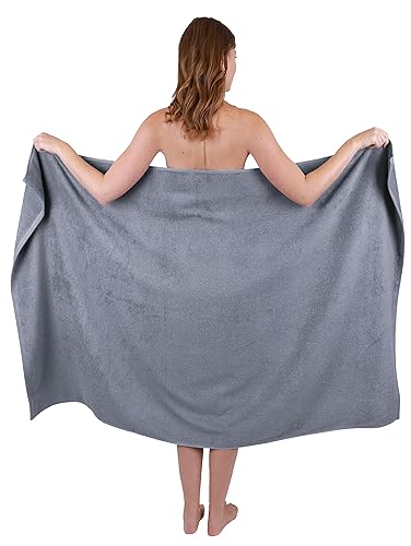 Betz Badetuch groß XXL Größe 100 x 160 cm Badetücher Saunatuch Dresden 100% Baumwolle Farbe Anthrazit Betz Badetuch groß XXL Größe 100 x 160 cm Badetücher Saunatuch Dresden 100% Baumwolle Farbe Anthrazit von Betz