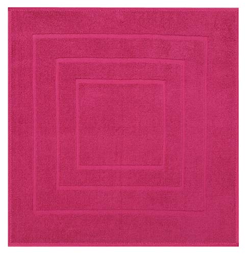Betz Badvorleger Palermo 100% Baumwolle Badematte Badteppich Duschvorlage Größe 60x60 cm Qualität 680g/m² Farbe Cranberry Betz Badvorleger Palermo 100% Baumwolle Badematte Badteppich Duschvorlage Größe 60x60 cm Qualität 680g/m² Farbe Cranberry von Betz