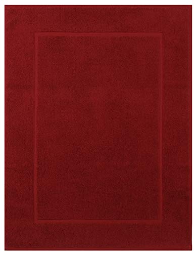 Betz Badvorleger Premium Größe 50x70 cm 100% Baumwolle Badematte Badteppich Duschvorlage Qualität 650 g/m² Farbe rubinrot Betz Badvorleger Premium Größe 50x70 cm 100% Baumwolle Badematte Badteppich Duschvorlage Qualität 650 g/m² Farbe rubinrot von Betz