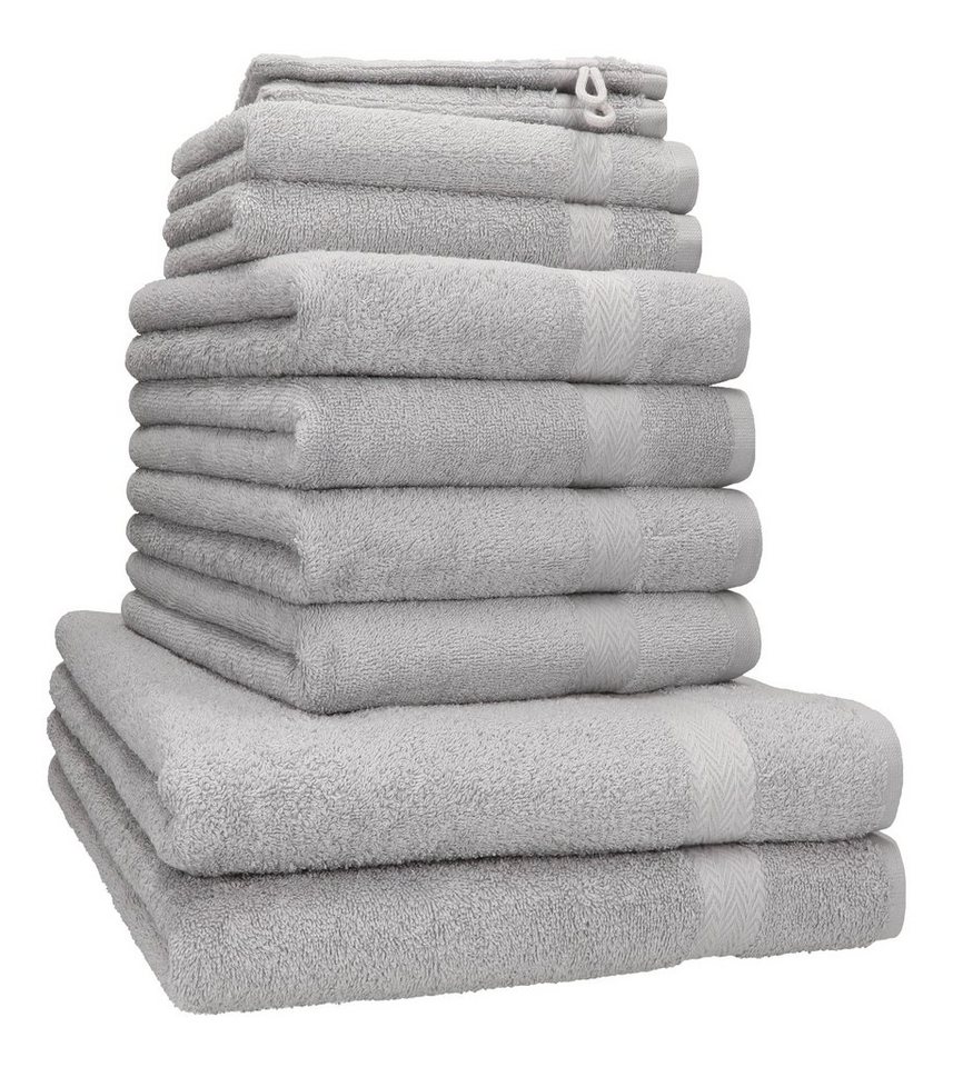 Betz Handtuch Set 10-tlg. Handtuch-Set PREMIUM, 100% Baumwolle, (10-tlg), 100% Baumwolle von Betz