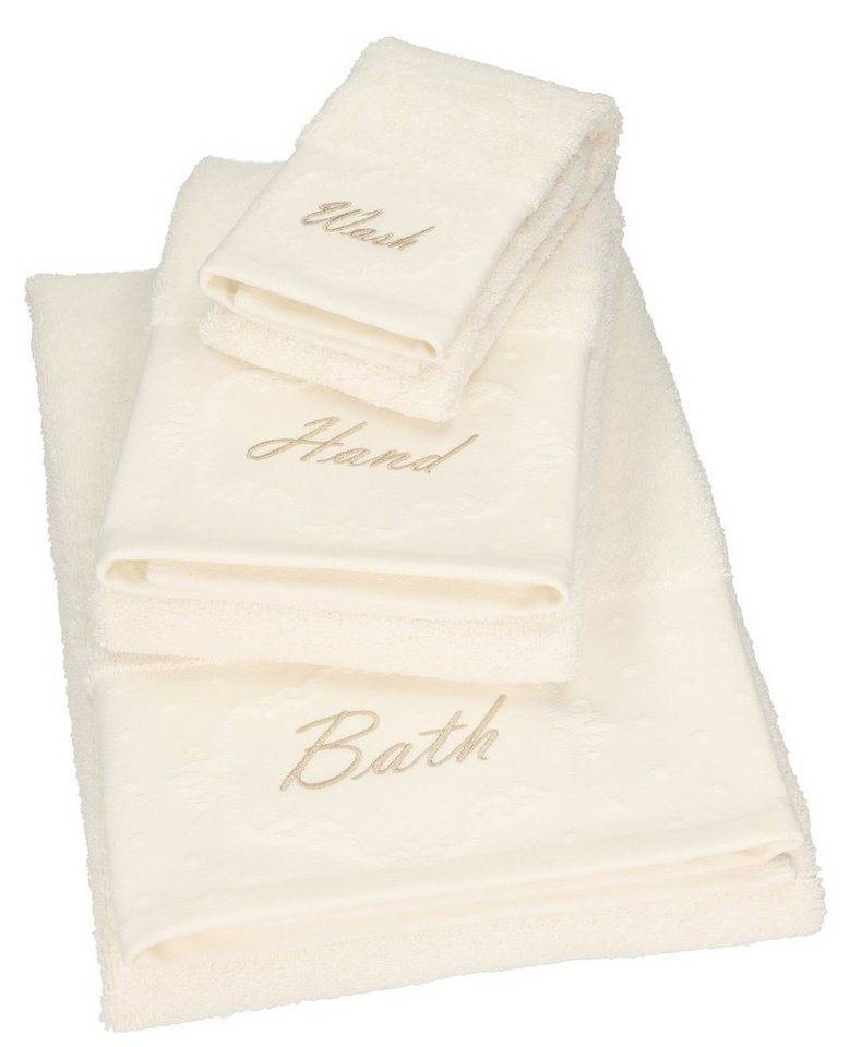 Betz Handtuch Set 3 TLG. Handtücher Set 1 Handtuch 1 Gästetuch 1 Liegetuch 100% Baumwolle, 100% Baumwolle von Betz