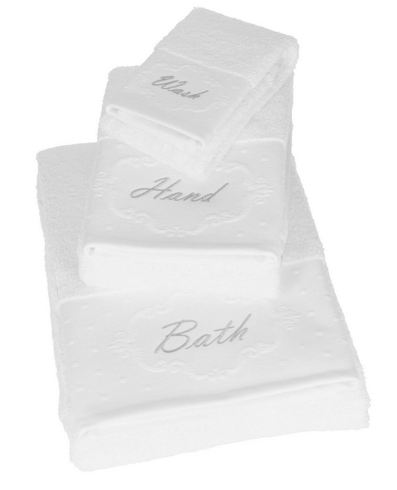 Betz Handtuch Set 3 TLG. Handtücher Set 1 Handtuch 1 Gästetuch 1 Liegetuch 100% Baumwolle, 100% Baumwolle von Betz