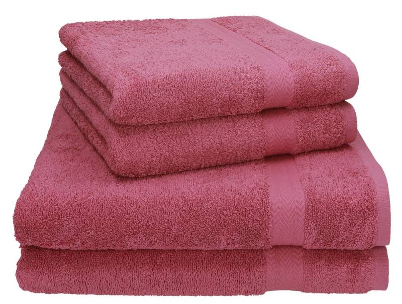 Betz Handtuch Set 4-tlg. PREMIUM 2 Handtücher und 2 Duschtücher, 100% Baumwolle, (4-tlg) von Betz