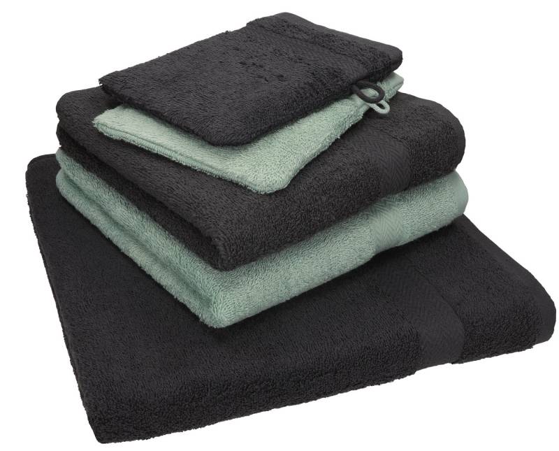 Betz Handtuch Set 5 TLG. Handtuch Set SINGLE PACK 1 Duschtuch 2 Handtücher 2 WH, 100% Baumwolle von Betz