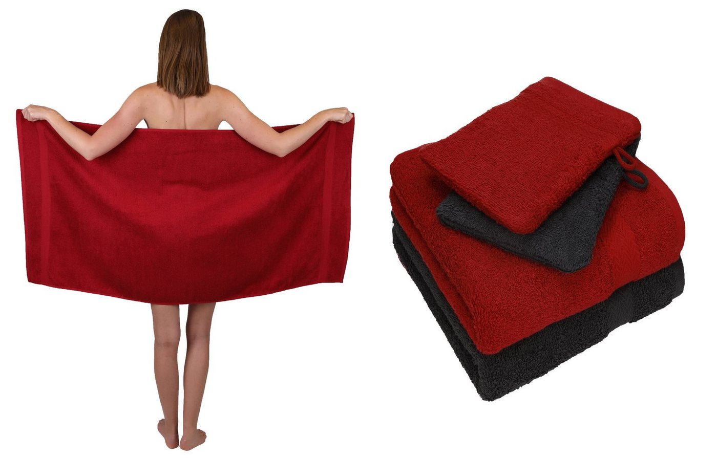 Betz Handtuch Set 5 TLG. Handtuch Set Single Pack 100% Baumwolle 1 Duschtuch 2 Handtücher 2 Waschhandschuhe, 100% Baumwolle Betz Handtuch Set 5 TLG. Handtuch Set Single Pack 100% Baumwolle 1 Duschtuch 2 Handtücher 2 Waschhandschuhe, 100% Baumwolle von Betz