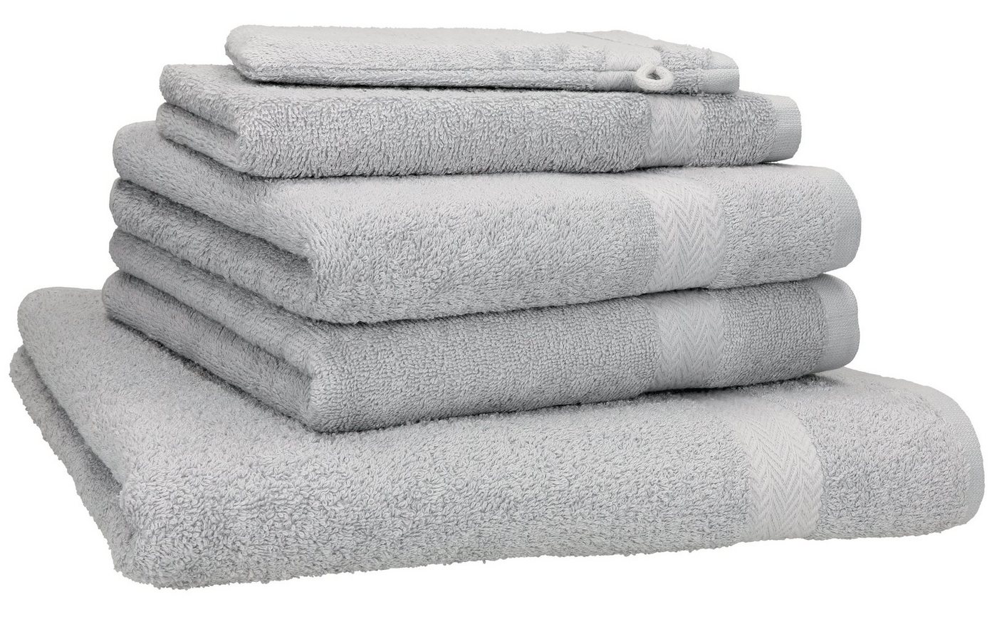 Betz Handtuch Set 5-TLG. Premium 1 Duschtuch 2 Handtücher 1 Gästetuch 1 Waschhandschuh, 100% Baumwolle von Betz