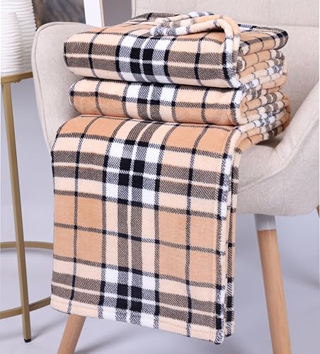 Betz Kuscheldecke Fleecedecke Flauschig Decke - Wohndecke Warm Weich, Sofadecke, Decke Couch Blanket, Sofaüberwurf XL Größe 150x200cm Farbe Karo braun Modena Betz Kuscheldecke Fleecedecke Flauschig Decke - Wohndecke Warm Weich, Sofadecke, Decke Couch Blanket, Sofaüberwurf XL Größe 150x200cm Farbe Karo braun Modena von Betz