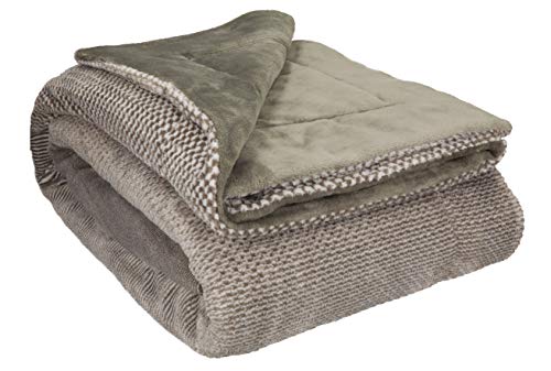 Betz Mailand Luxus Decke Sofa Kuscheldecke Beige, warm Sofaüberwurf Decke, Sofadecke Couchdecke Wohndecke XXL Größe 150 cm x 200 cm Farbe beige von Betz