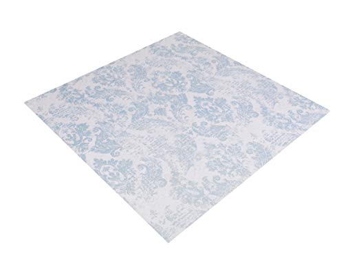 Betz Mitteldecke Tischdecke VINTAGE Größe 85x85cm Farbe rot oder grau (grün) von Betz