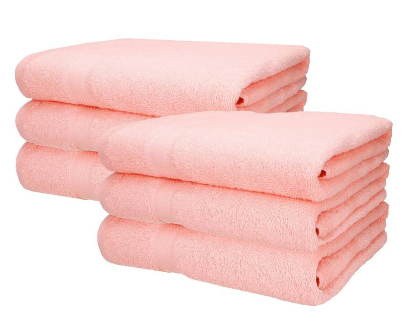 Betz Saunatuch 6 Stück Palermo Größe 80 x 200 cm Farbe Apricot, Baumwolle (Set, 6-St), Saunatücher Saunatuch Betz Saunatuch 6 Stück Palermo Größe 80 x 200 cm Farbe Apricot, Baumwolle (Set, 6-St), Saunatücher Saunatuch von Betz