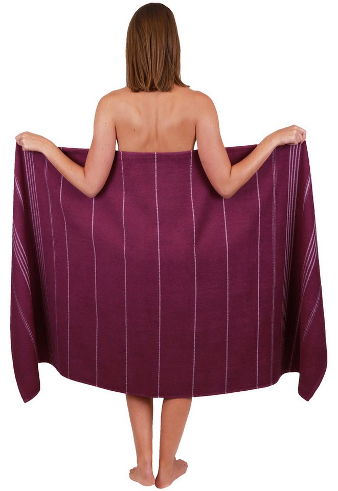 Betz Strandtuch Betz XXL Badetuch LINES Strandtuch Saunahandtuch Liegetuch 90x180 cm, 100% Baumwolle von Betz