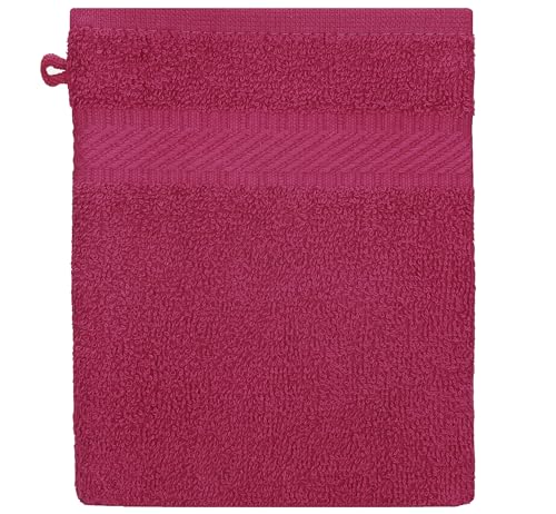 Betz Waschhandschuh Waschlappen Palermo 100% Baumwolle Größe 16x21 cm Farbe Cranberry Betz Waschhandschuh Waschlappen Palermo 100% Baumwolle Größe 16x21 cm Farbe Cranberry von Betz