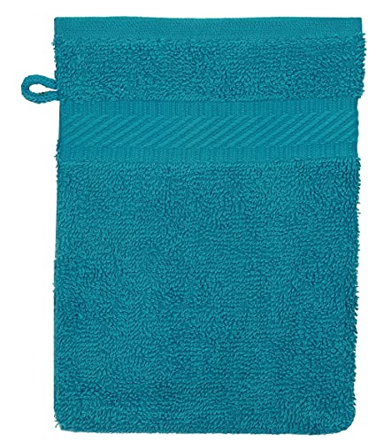 Betz Waschhandschuh Waschlappen Palermo 100% Baumwolle Größe 16x21 cm Farbe Petrol von Betz