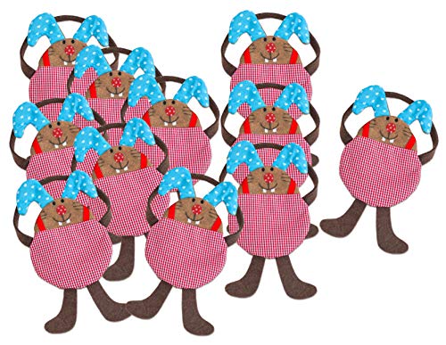 Betzold - Osterhasentäschchen-Set 11 Stück - Ostern Geschenk-Tasche von Betzold