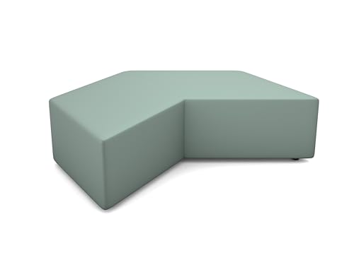 Betzold Mosaik Hockerelement - modularer Sitzhocker mit Kunstlederbezug, Schule von Betzold