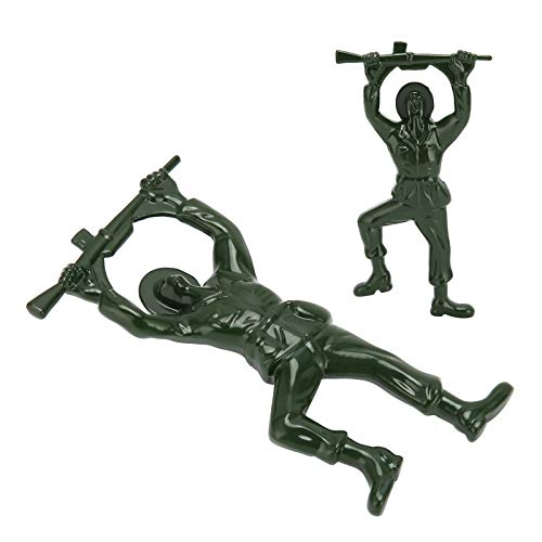 2 Stück Bierflaschenöffner, kreativer 3D-Armeemann, Weinflaschenöffner, Getränke, leicht zu öffnender Flaschenöffner, grüner Flaschenöffner in Soldatenform von Beufee