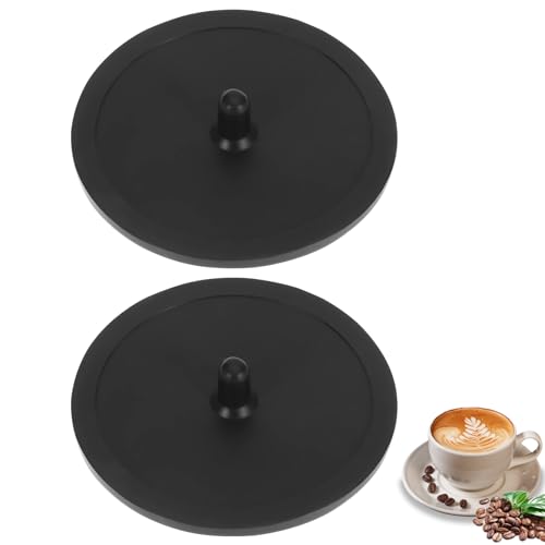 2 Stück Reinigungsscheibe Rückspülscheibe, Rückspülscheibe Gummi Espressomaschine Blind Gummi Kaffeemaschine Blindfilter Rückspül-Reinigungsscheibe von Beufee