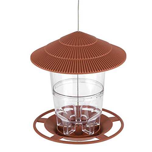 2pcs Faltbare Vogelfutterhäuschen, hängende Wilde Vogelfutterhäusche Hummingbird Feedering Dekoration mit hängendes Seil für Garten Garten Terrasse ﻿ von Beufee