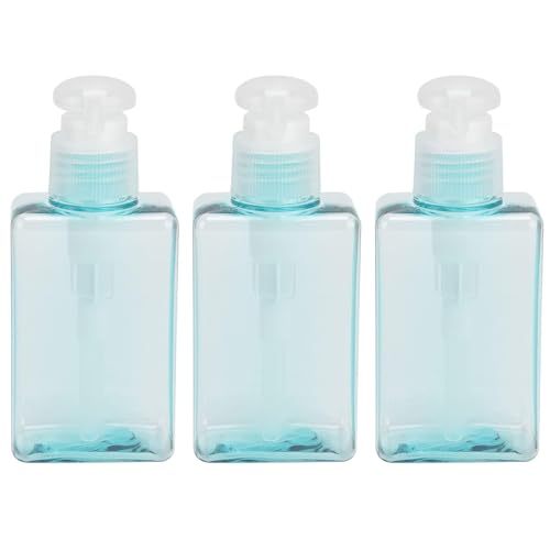 3er-Set Seifenspender Kunststoff, 100 Ml Pumpspender Plastik Leere Pumpflasche Für Bad Pumpspender Aus Kunststoff Leerflasche Soap Dispenser Lotionspender Optimal Für Küche Bad Flüssigseifen von Beufee