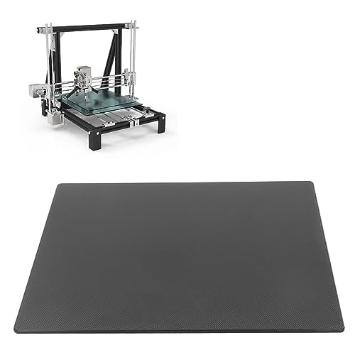 3D -Drucker Temperierte Glasplattform, 220 x 240 x 4 mm getemperter 3D -Druckerglasbettzubehör für Mega S von Beufee