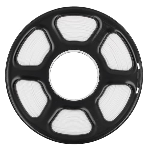 3D -Druckerfilament 1,75 mm, 2,2 Pfund Nettogewicht PETG PLA 3D -Drucker -Filamentbündel 220 bis 250 Celsius zum Nachfüllen von Ersatz (Weiß) von Beufee