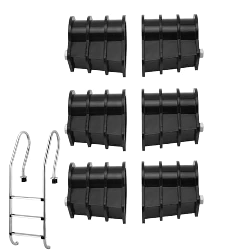 6pcs/Set Ladder Schnalle, Plastikpool Leiter Stabilisator eingebettete Schnalle -Teilezubehör für Schwimmbad 6pcs/Set Ladder Schnalle, Plastikpool Leiter Stabilisator eingebettete Schnalle -Teilezubehör für Schwimmbad von Beufee