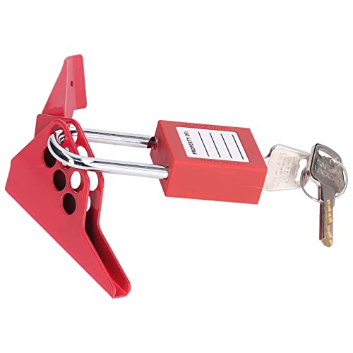 BEUFEE Ball Valve Lockout -Gerät, Außenhahnschloss für Wasserspigot -Griff -Sicherheitssperrgerät mit 38 -mm -Vorhängeschloss BEUFEE Ball Valve Lockout -Gerät, Außenhahnschloss für Wasserspigot -Griff -Sicherheitssperrgerät mit 38 -mm -Vorhängeschloss von Beufee