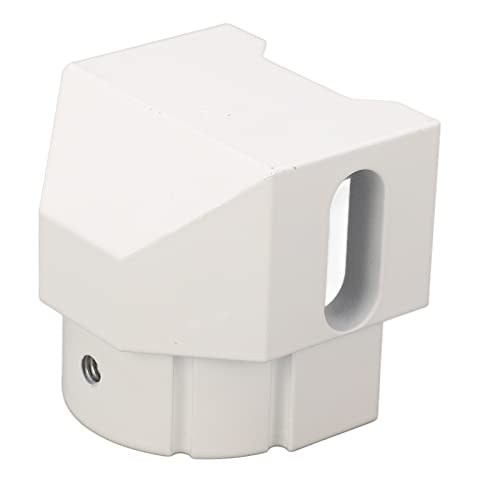 Beufee Alminum Replacement Part End Plug Solid, RV Awning End Plug RV Awning Base Replacement Part White Solid Aluminum Rounded Hardware von Beufee