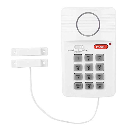 Beufee Hausalarmanlage, Alarmtastatur, Türalarm, Alarmanlage, Türalarme Für Die Sicherheit zu Hause, Garagentor-Tastatur-Alarmsystem Für Die Sicherheit zu Hause von Beufee