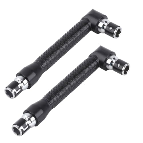 Beufee L Form Sechskantschlüssel, L Form 1 4 Zoll Sechskant und Schraubenschlüssel für Schraubendreherbits Handwerkzeug von Beufee