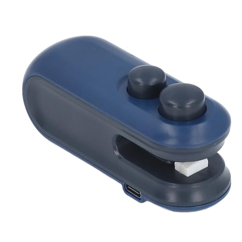 Beufee Mini Bag Sealer, Portable Mini Sealing Machine Bag Resealer Machine Handheld Heat Sealer for Plastic Snack Freshness (blue) von Beufee
