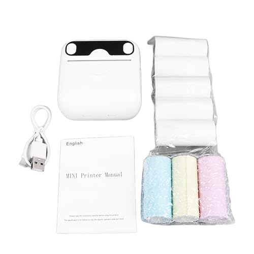 Beufee -Taschendrucker, tragbarer thermischer Drucker -Tinten -Druck -Drucketikett -Maker mit 9 Rollenpapier für Journal Memo Notes Foto Beufee -Taschendrucker, tragbarer thermischer Drucker -Tinten -Druck -Drucketikett -Maker mit 9 Rollenpapier für Journal Memo Notes Foto von Beufee