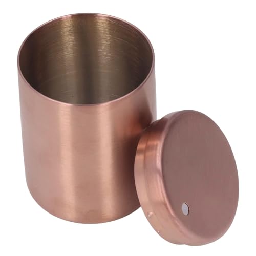 Zahnstocherspender Aus Edelstahl, Verdickung Zahnstocherhalter Zahnstocherbox Zahnstocherhalter Kreative Zahnstocherbox Aufbewahrungsbox Organizer Zahnstocher-Behälter Für Heim Tabelle (Roségold) von Beufee