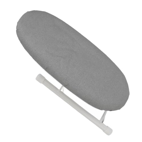 Bügelbrett, hitzebeständiges Mini-Bügelbrett, faltbares Tisch-Bügelbrett, tragbares Bügelbrett, Kleidung, Bügelzubehör für Zuhause, Wohnheim (Grey) von Beufee