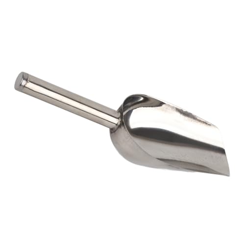 Eisschaufel, Popcornschaufel, Tierfutterschaufel, Mehlschaufel, Süßigkeitenschaufel, Eiswürfelschaufel, Getreideschaufel, Reisschaufel, Edelstahlschaufel zum Backen (Large) von Beufee