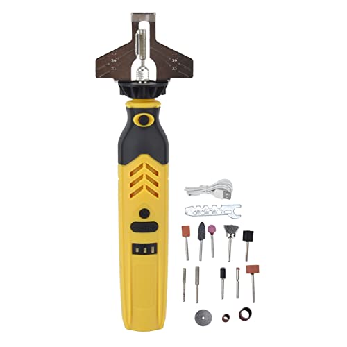 Elektrische Kettensägen -Spitzer -Kit, DC3.6V 2000 -mAh -Kettensägen -Schleifwerkzeug USB -Ketten -Ketten -Sägewerkzeug für die meisten Kettensägenklingen ﻿ von Beufee