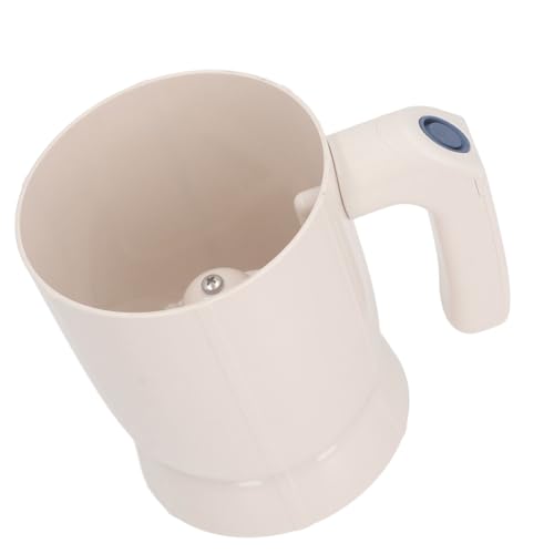 Elektrische Mehls ief, elektrisches Mehls ieb Edelstahl Mesh Sifter Edelstahl Mesh Sifter 4 Tasse Kapazität für das Kochen von Gebäck Backen Küchen utensilien von Beufee