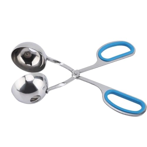 Fleischbällchen-Formen, Fleischballer Fleischbällchen-Maker Fleischschaufeln Fleischbällchen-Löffel Fleischbällchen-Formen Edelstahl-Fleischbällchen-Zange Fleischbällchen-Herstellungswerkzeug(Blau) von Beufee