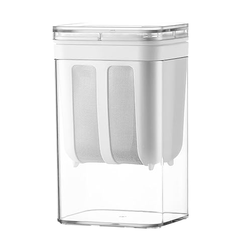 Joghurtsieb, 1100 ml Edelstahl 80 Mesh Fine Loch Bustier Obstsieb wiederverwendbares kleines Sieb Molkenabscheider für die Heimküche Joghurtsieb, 1100 ml Edelstahl 80 Mesh Fine Loch Bustier Obstsieb wiederverwendbares kleines Sieb Molkenabscheider für die Heimküche von Beufee