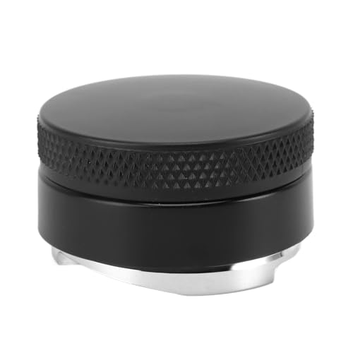 Kaffeeverteiler, Edelstahl -Espresso -Verteilungswerkzeug, Kaffee -Leveler -Werkzeug, schwarz (58 mm) (53 mm) von Beufee